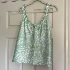 Oscar de la Renta silky tank